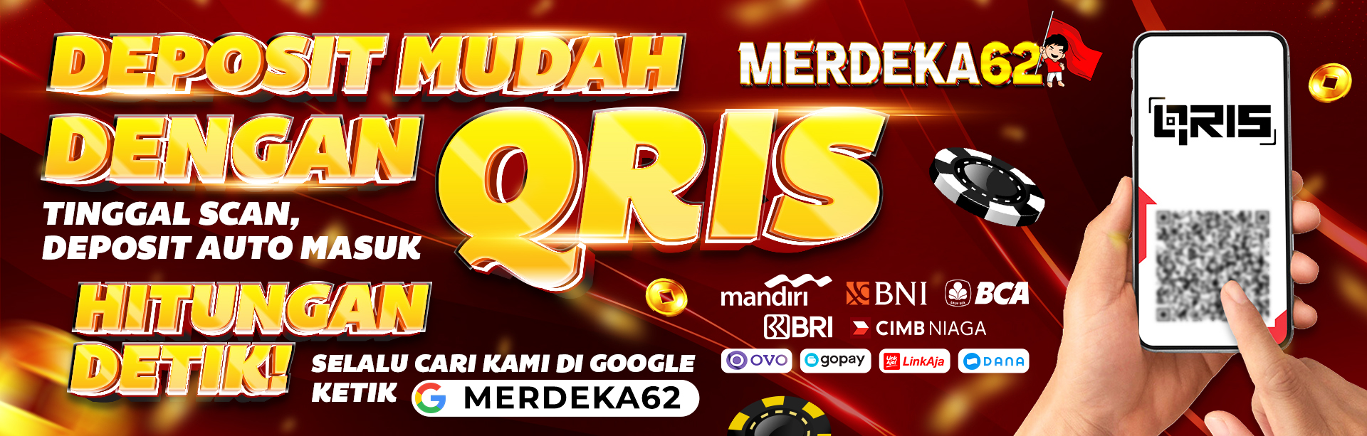 BANNER QRIS ISTANA62